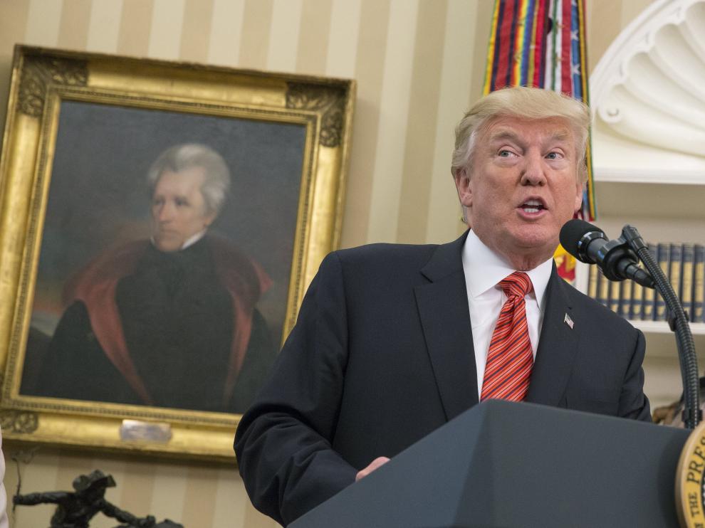 Donald Trump en una imagen de archivo.