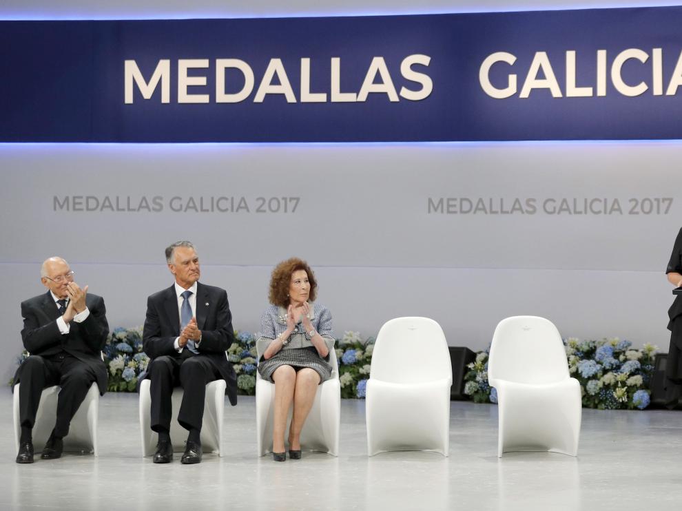 Entrega de la medalla de Galicia a Mari Mar Blanco