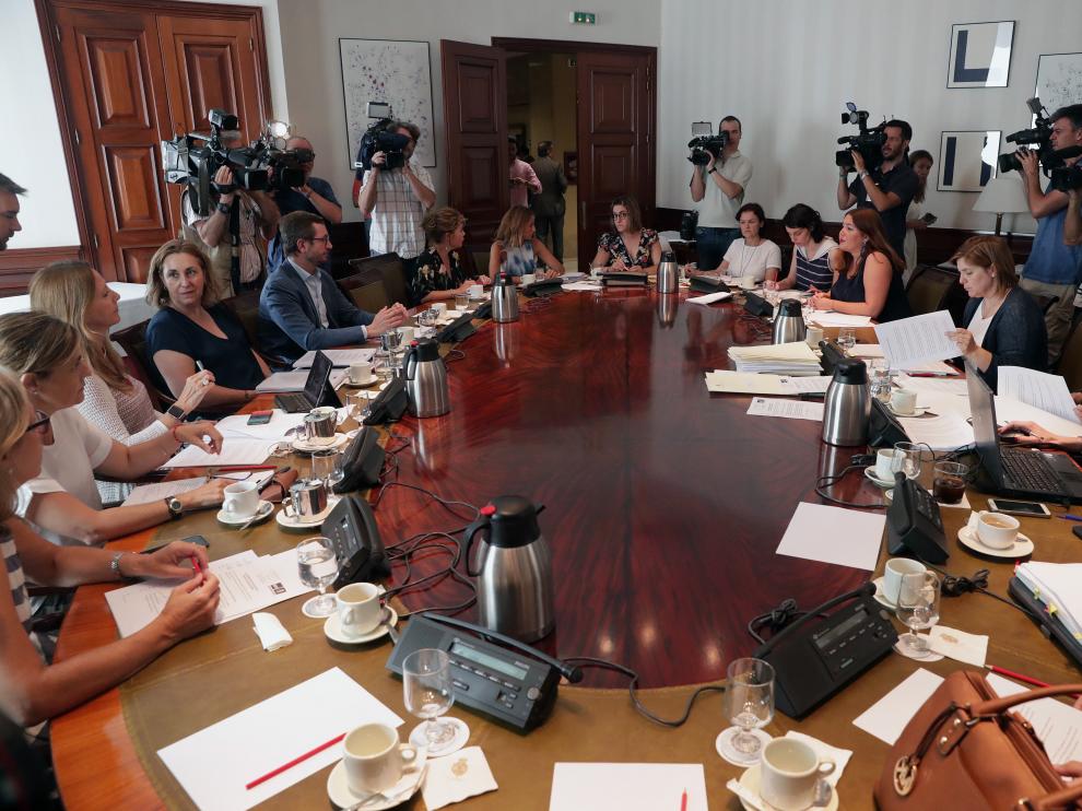 Reunión de la subcomisión del Congreso