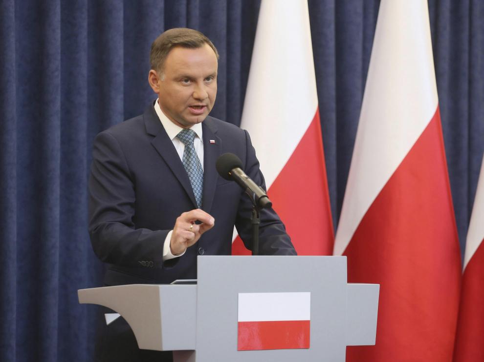 El presidente polaco, Andrzej Duda, en una imagen de archivo