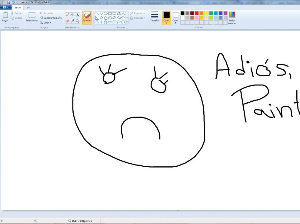 Paint dice adiós y las redes sociales le han rendido su despedida.