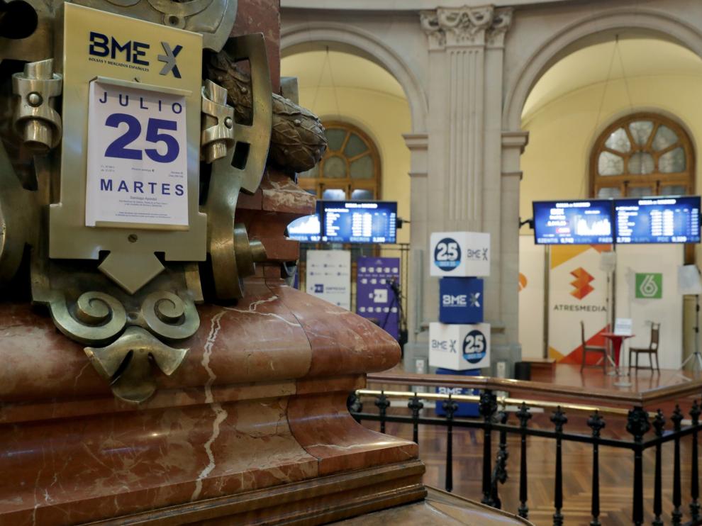 el IBEX 35 apuntalaba su apertura alcista.