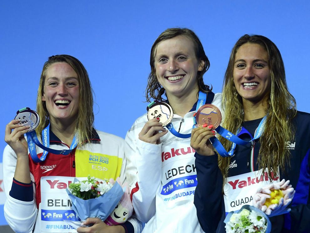 Mireia Belmonte ha logrado la plata