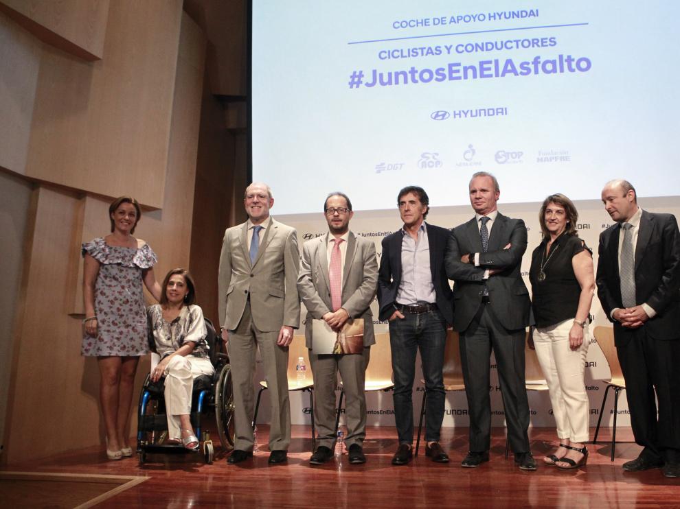 Acto de presentación de la campaña #JuntosEnElAsfalto