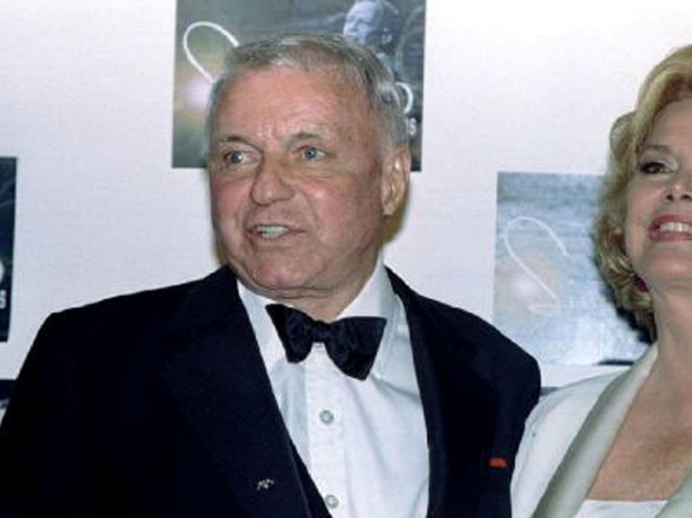 Frank y Barbara Sinatra en una imagen tomada en 1995 en Los Ángeles.