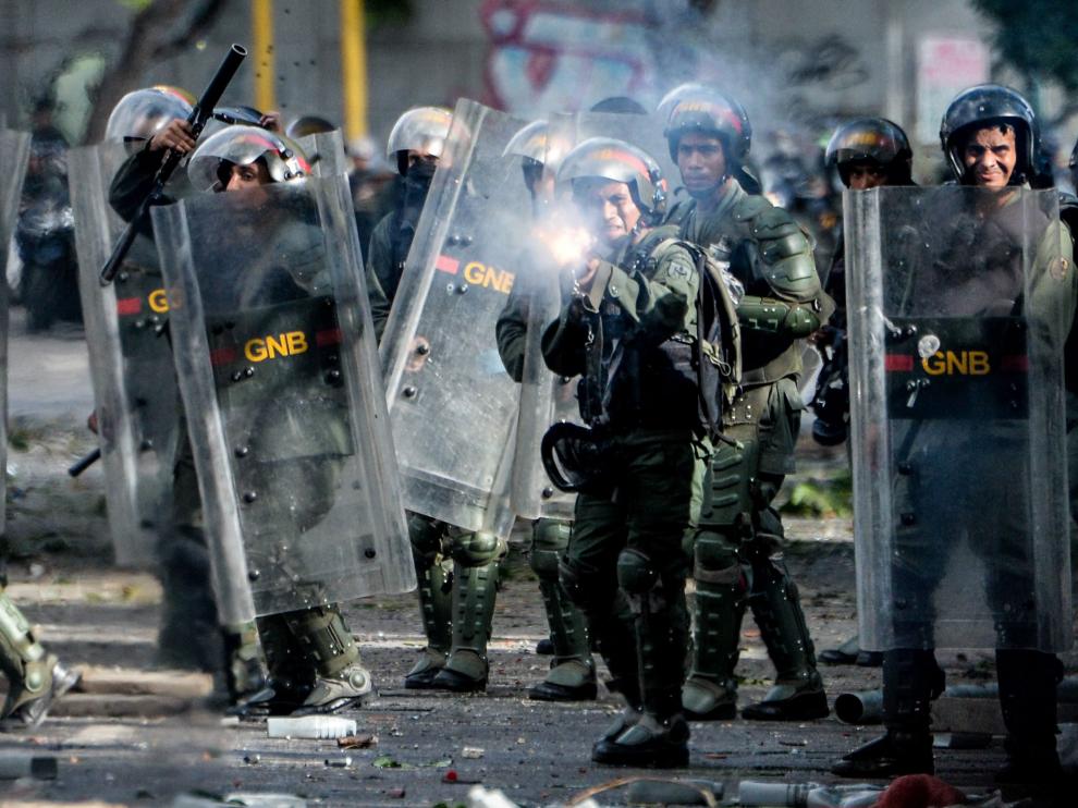 Huelga en Venezuela.
