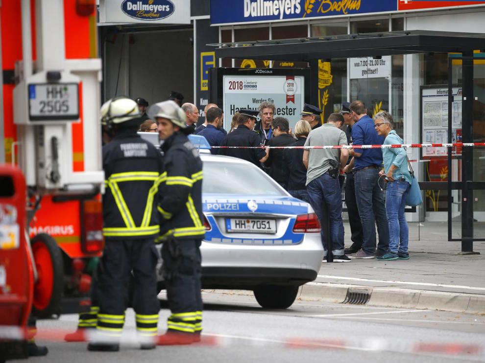 Un muerto y tres heridos tras un ataque con cuchillo en Hamburgo
