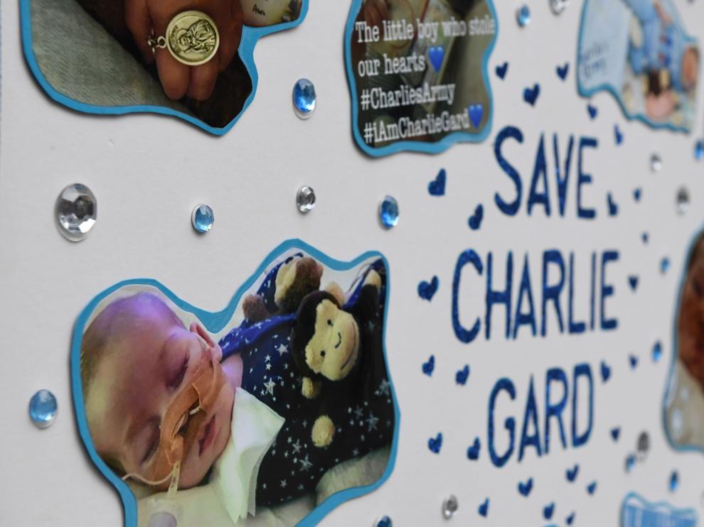 Imagen del bebé que falleció en un centro de cuidados paliativos