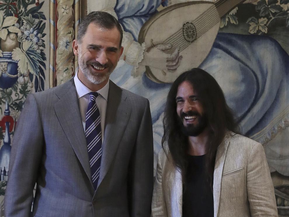 El Rey recibe al presidente balear