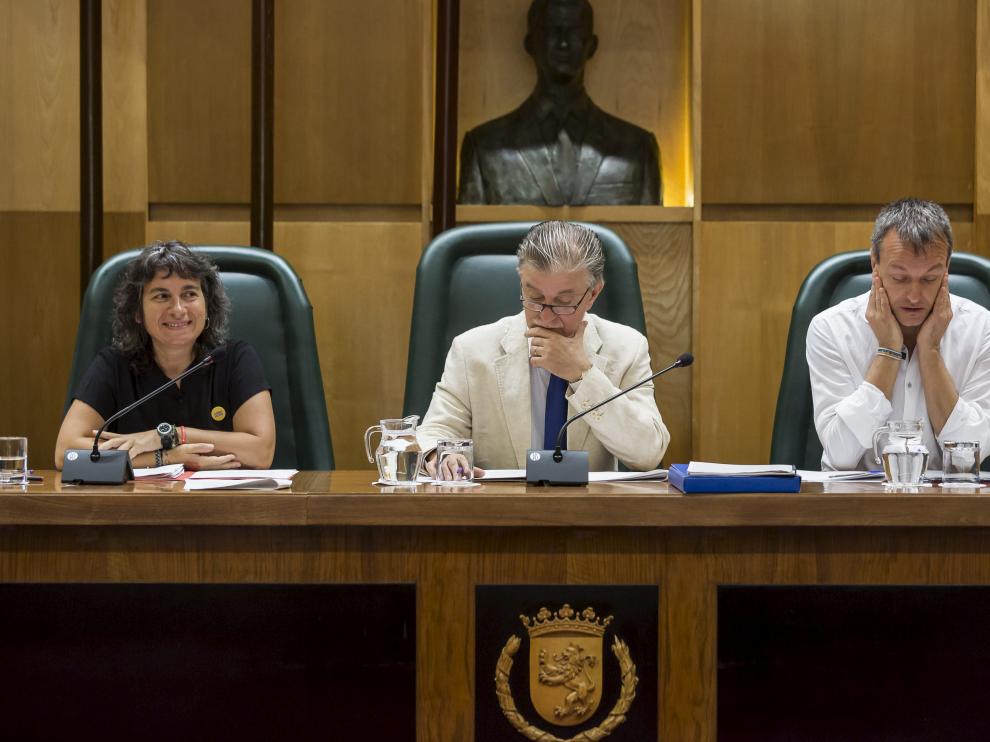 Pleno del Ayuntamiento de Zaragoza.