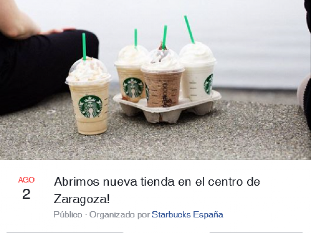 Starbucks ha abierto un nuevo establecimiento en el Coso de Zaragoza.