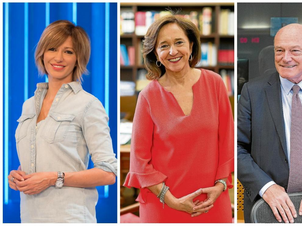 Susanna Griso, Ana Santos y Alain Rousset.