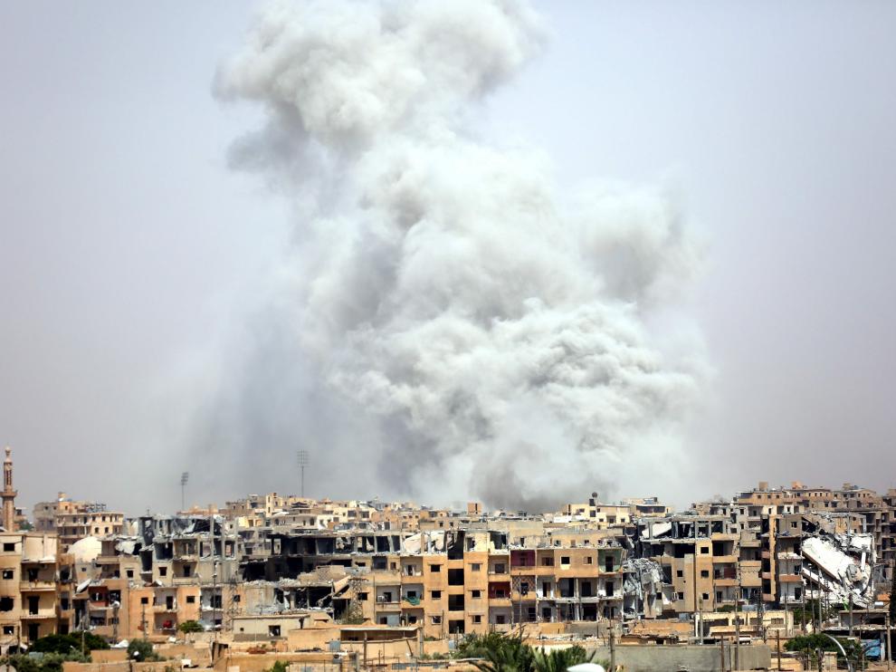 Quince miembros de una familia han fallecido en un ataque de la coalición en Siria.