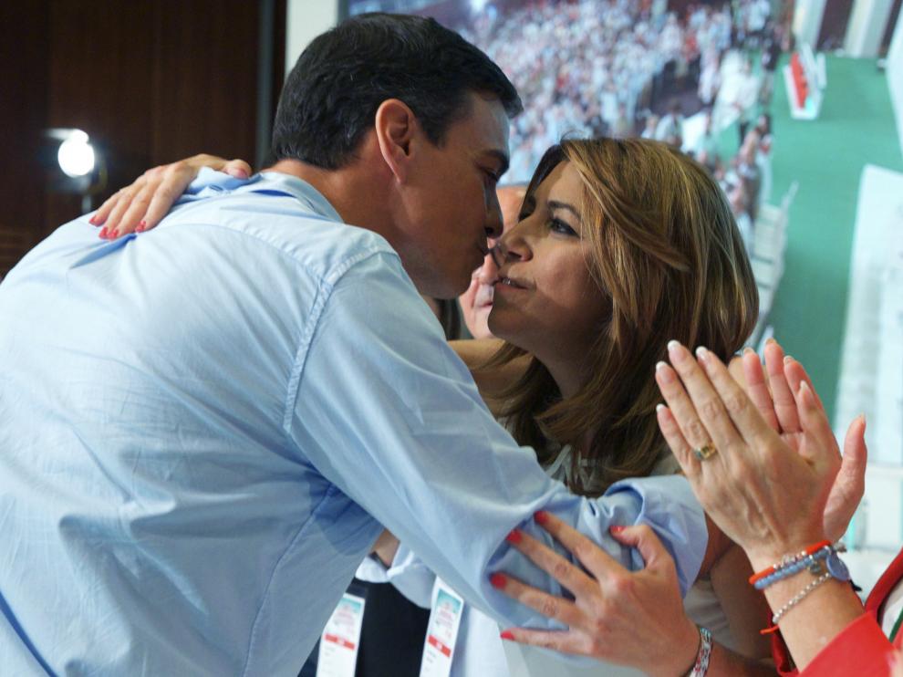 Pedro Sánchez ha asistido al acto de clausura del decimotercer congreso del PSOE andaluz.