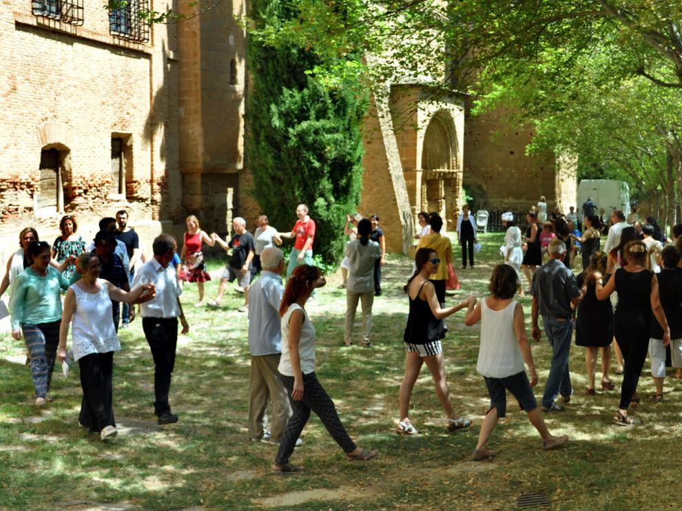 El monasterio de Casbas ha sido escenario de los últimos actos del ciclo.