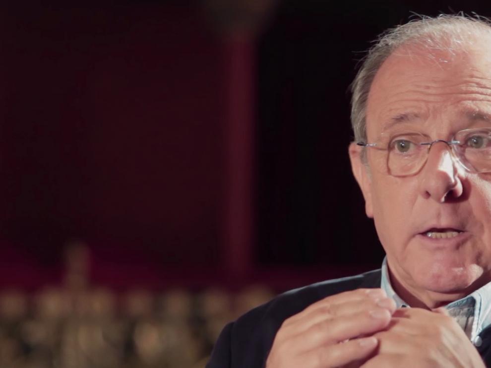Emilio Gutiérrez Caba, en el documental sobre Paco Martínez Soria.