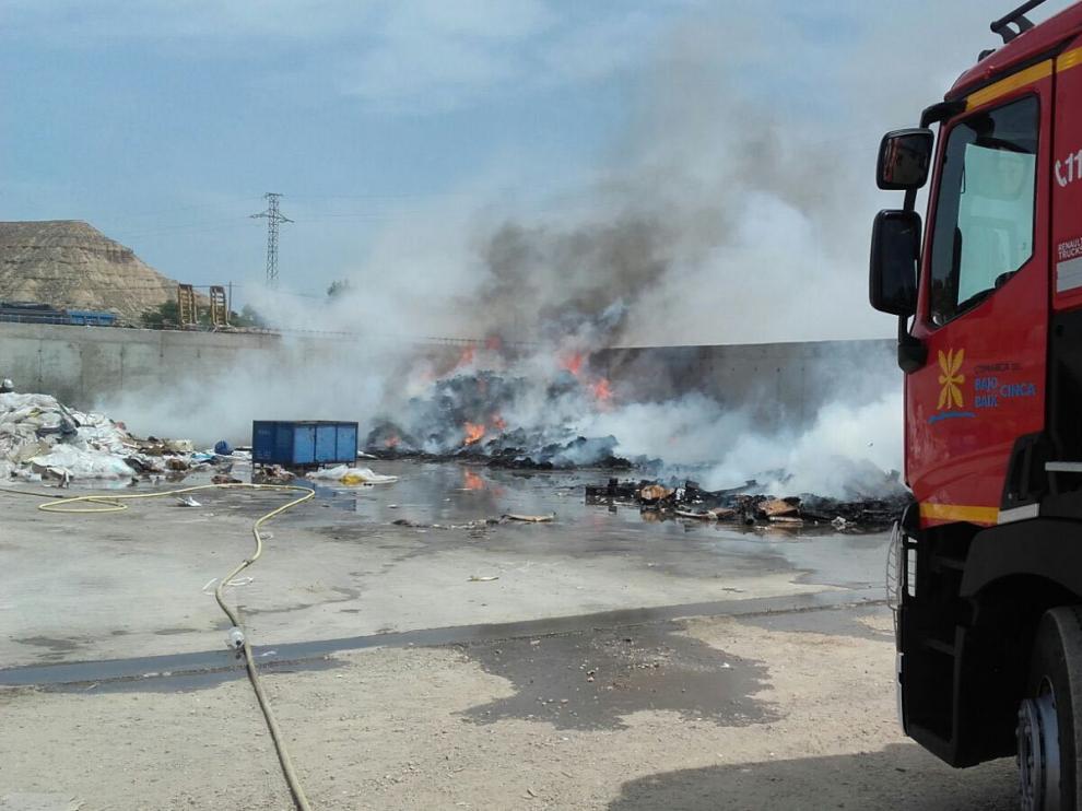 Incendio en Fraga