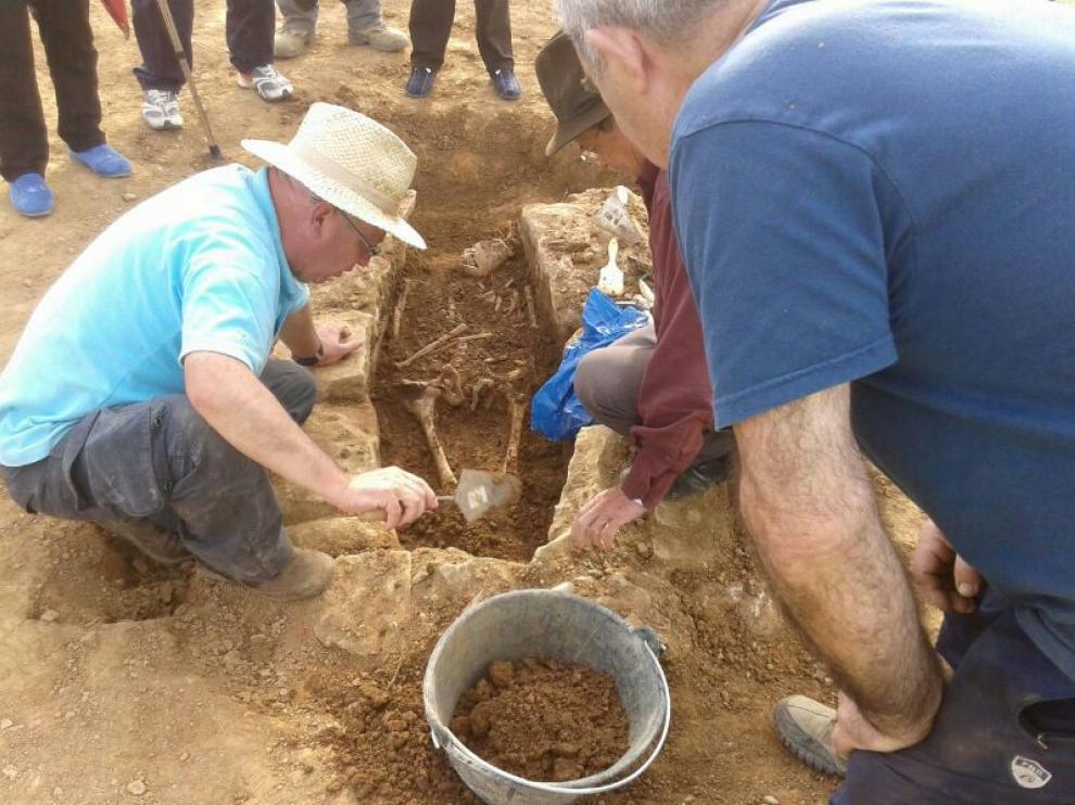 Hasta el momento se han excavado 17 enterramientos.