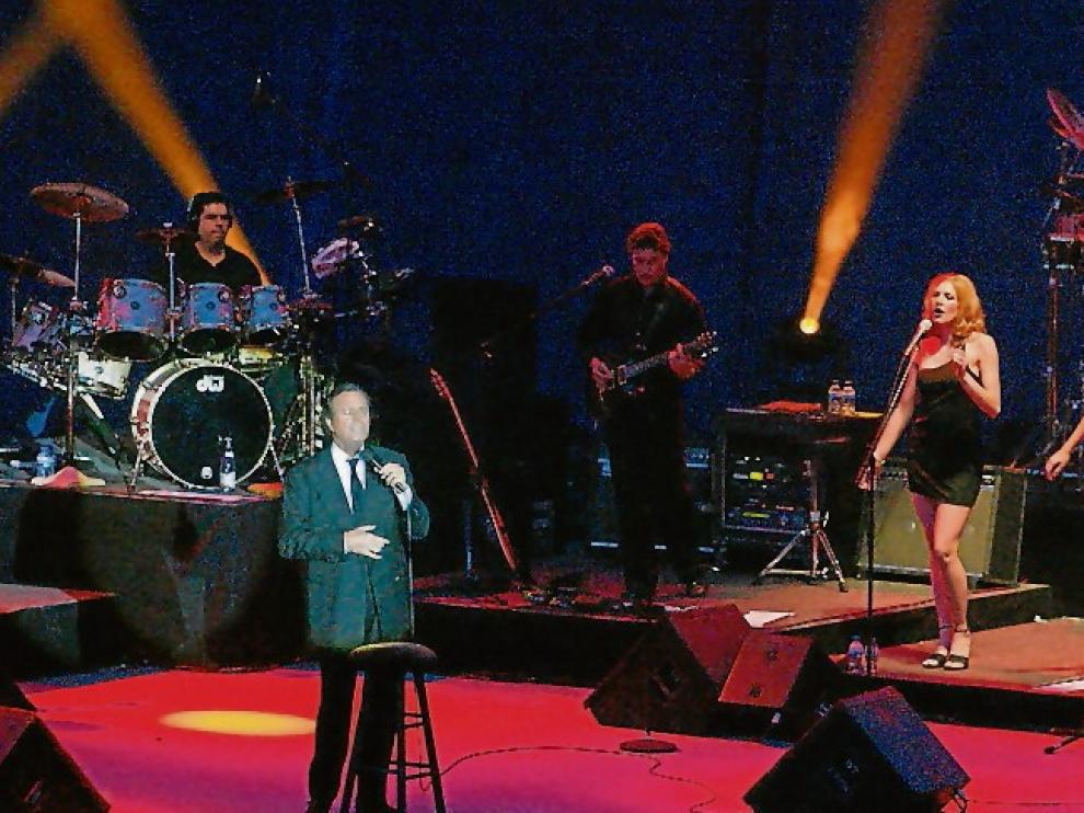 Concierto de Julio Iglesias en La Muela.