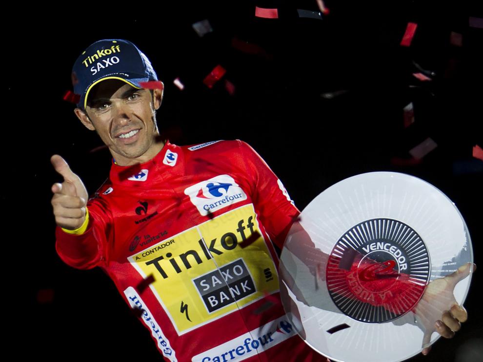 Imagen de archivo de Alberto Contador.