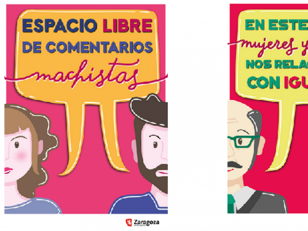 Campaña de sensibilización. Se han editado 900 carteles para fomentar las relaciones de igualdad en el puesto de trabajo.