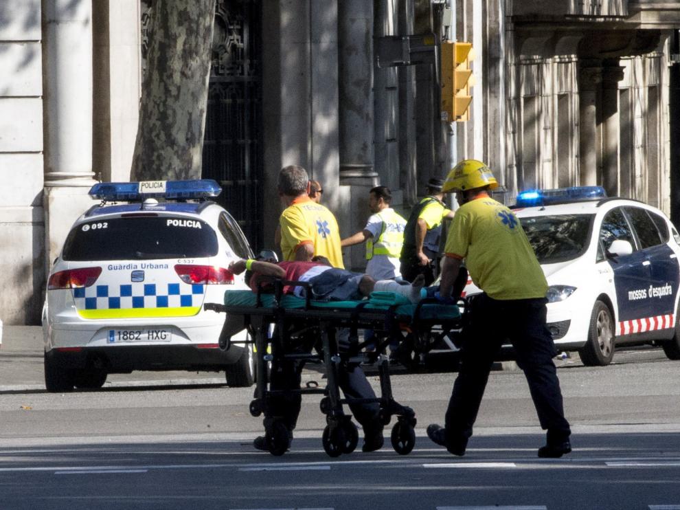 Atropello masivo en las Ramblas de Barcelona