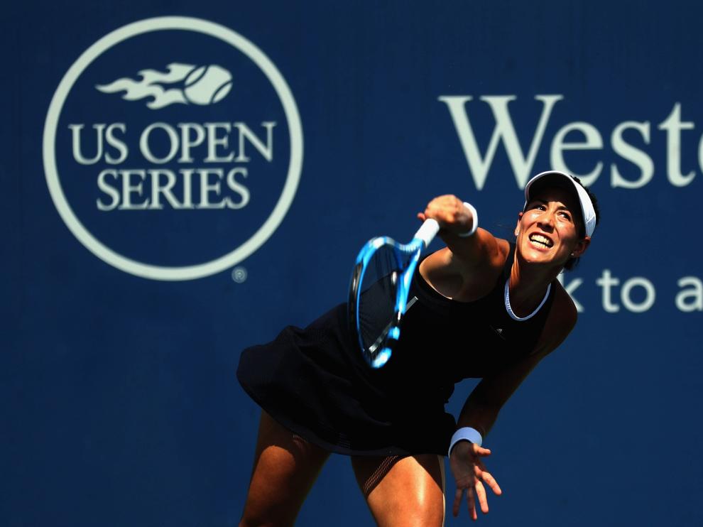 Garbiñe Muguruza en Cincinnati