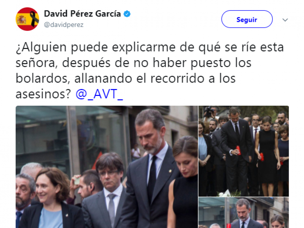 Tuit del alcalde de Alcorcón