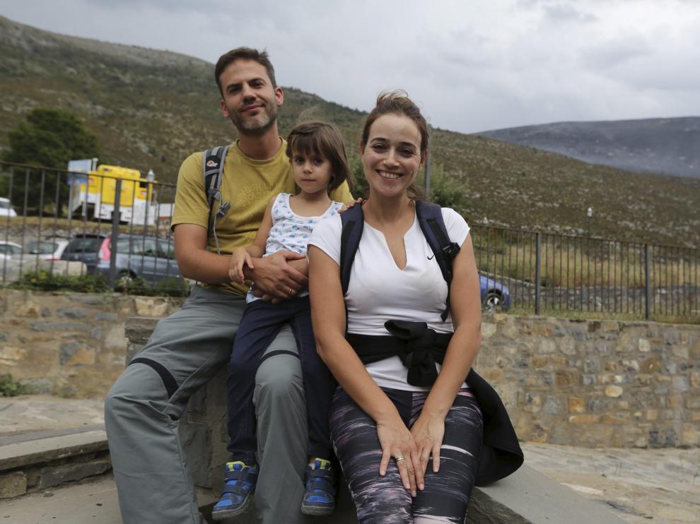 El matrimonio cordobés alojado en Nerín al que también pilló el terremoto.