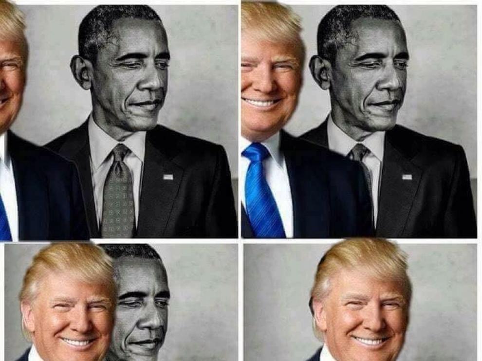 Imagen compartida por Trump en su Twitter