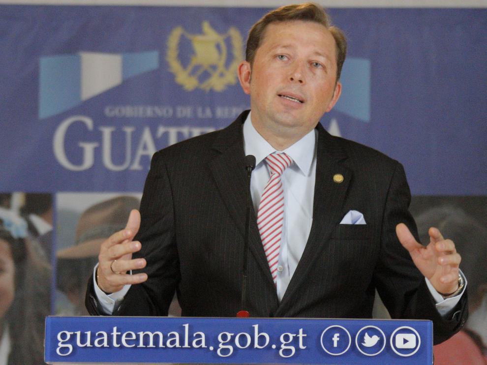 El portavoz del Gobierno de Guatemala, Heinz Heimann.