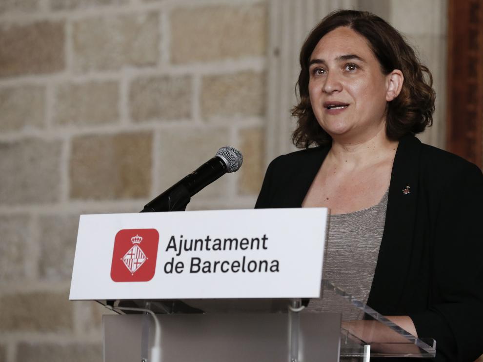 La alcaldesa de Barcelona, Ada Colau, en una foto de archivo.