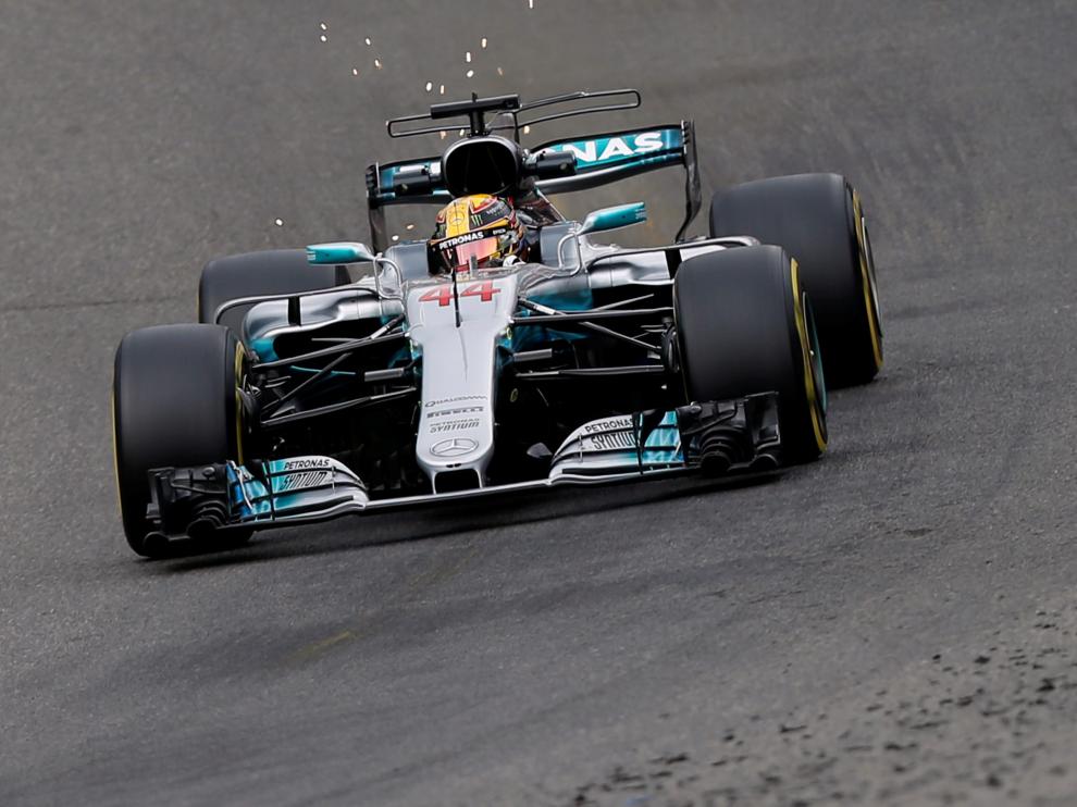 Sainz noveno y Alonso undécimo, en los ensayos del Gran Premio de Bélgica