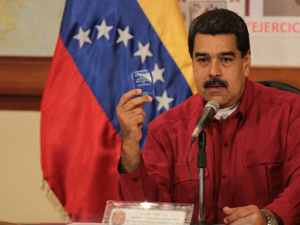 El presidente de Venezuela, Nicolás Maduro.