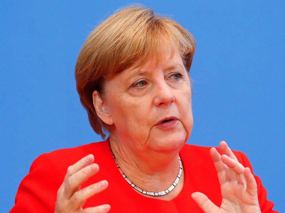 La canciller alemana, Angela Merkel