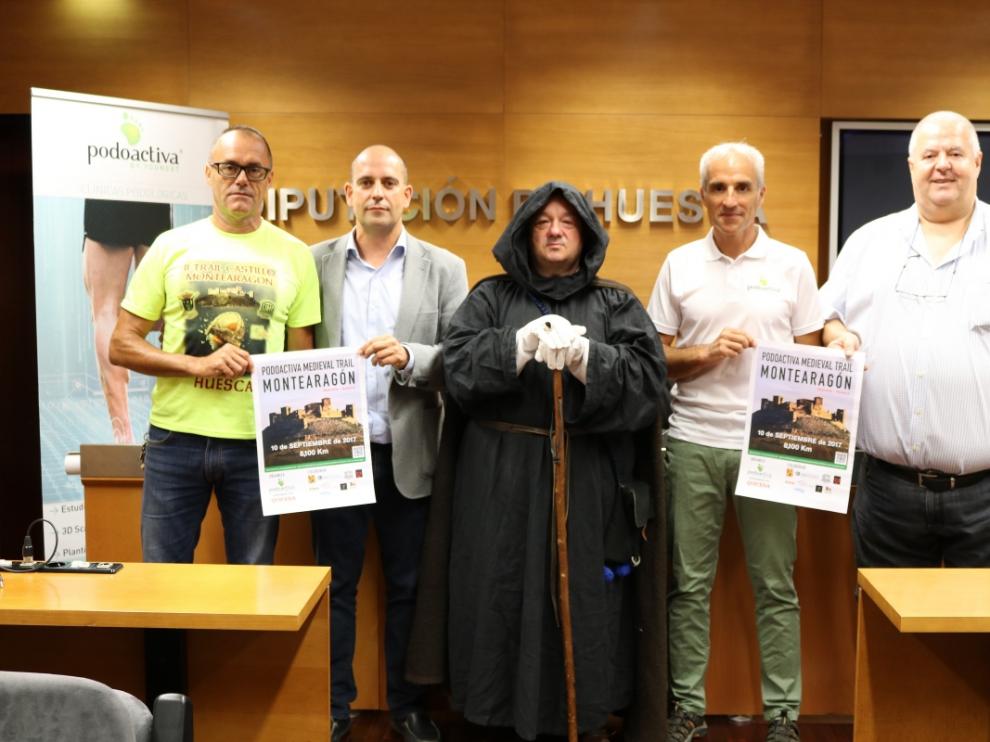 El Trail fue presentado ayer en la Diputación Provincial de Huesca.