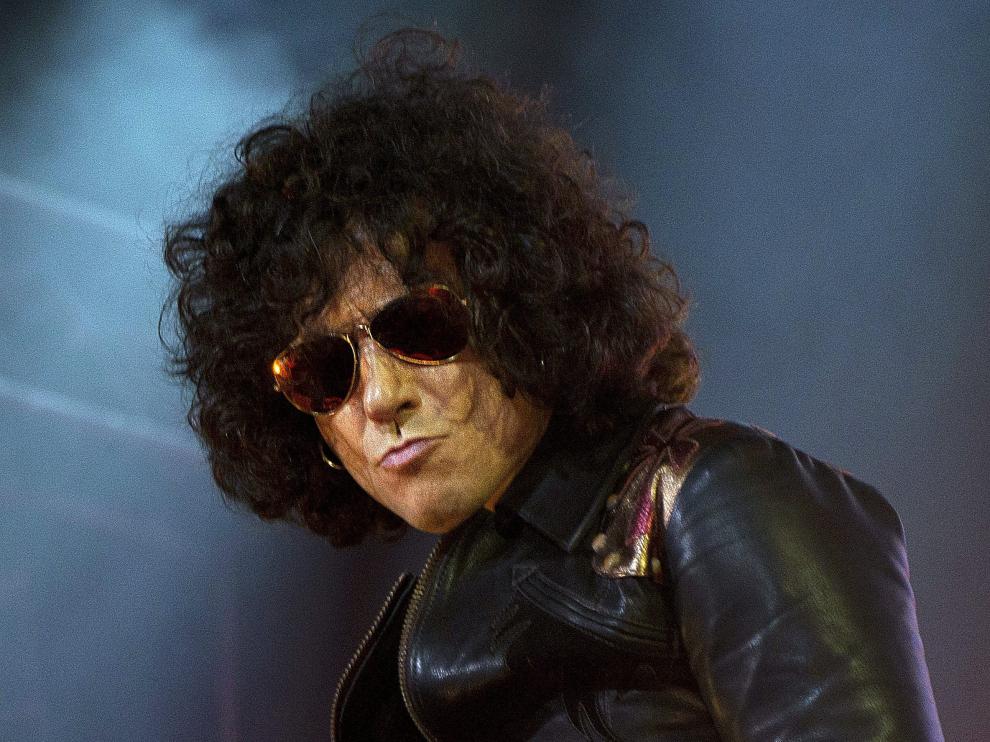 Enrique Bunbury, durante un concierto en Madrid