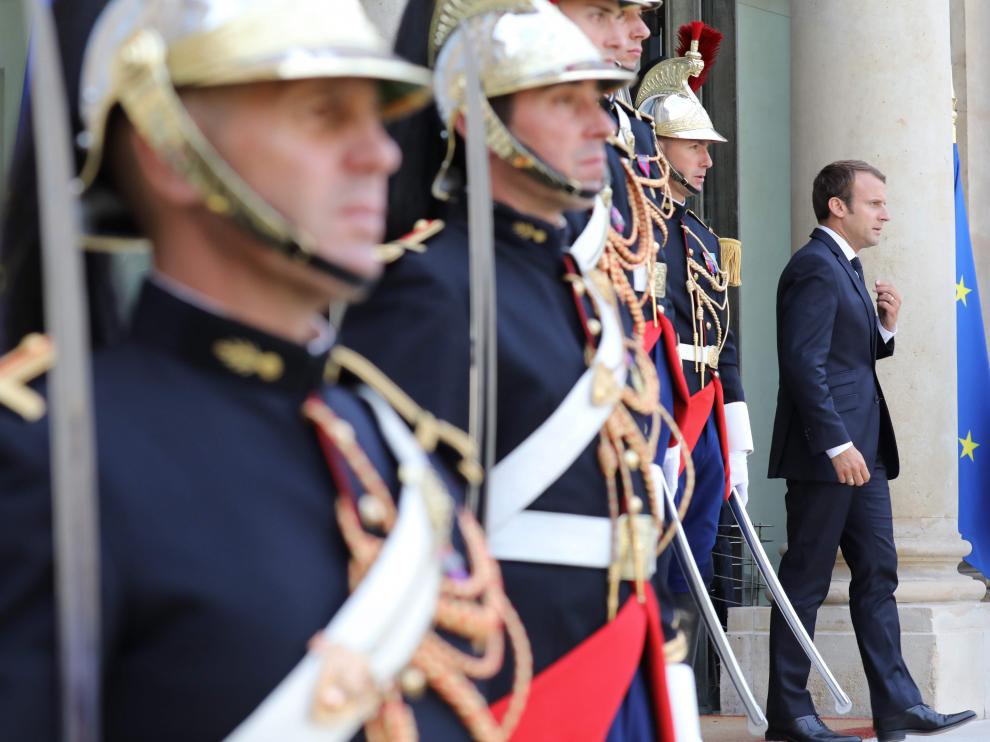 Macron, a las puertas del Elíseo.