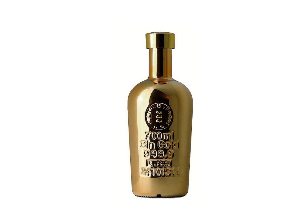 Botella de Gold 999.9.