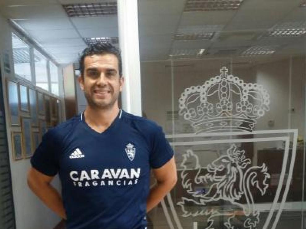 Oliver Martínez, nuevo psicólogo del Real Zaragoza.