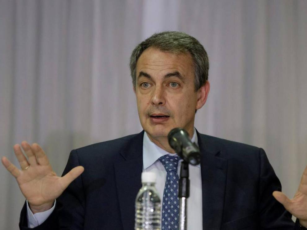 Zapatero, en una imagen de archivo