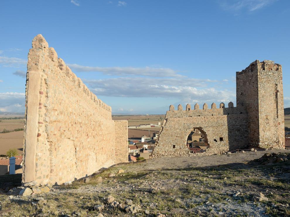 El castillo, uno de los pocos yacimientos excavados.