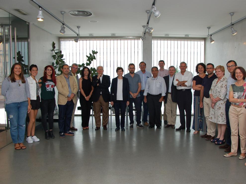 Imagen de los participantes en el Seminario sobre docencia en bioética que se celebró este fin de semana en el Colegio de Médicos de Zaragoza.