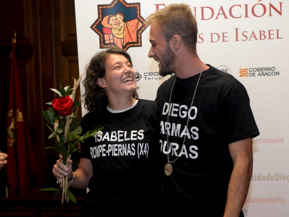 Iris Latorre y Pablo Porto, tras conocer que encarnarán a Isabel de Segura y Diego de Marcilla.