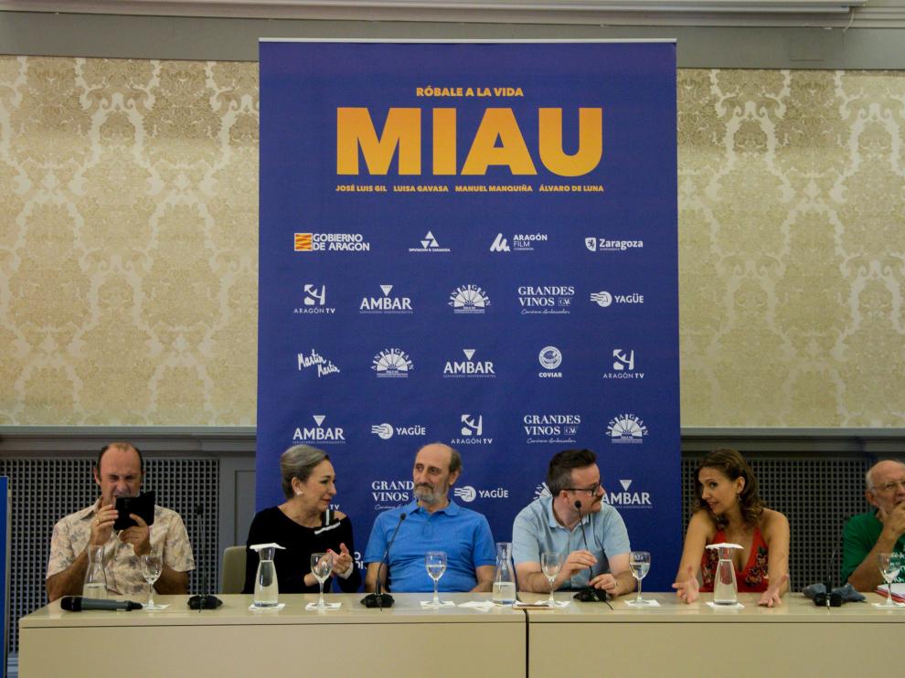 Presentación de la película 'Miau'.