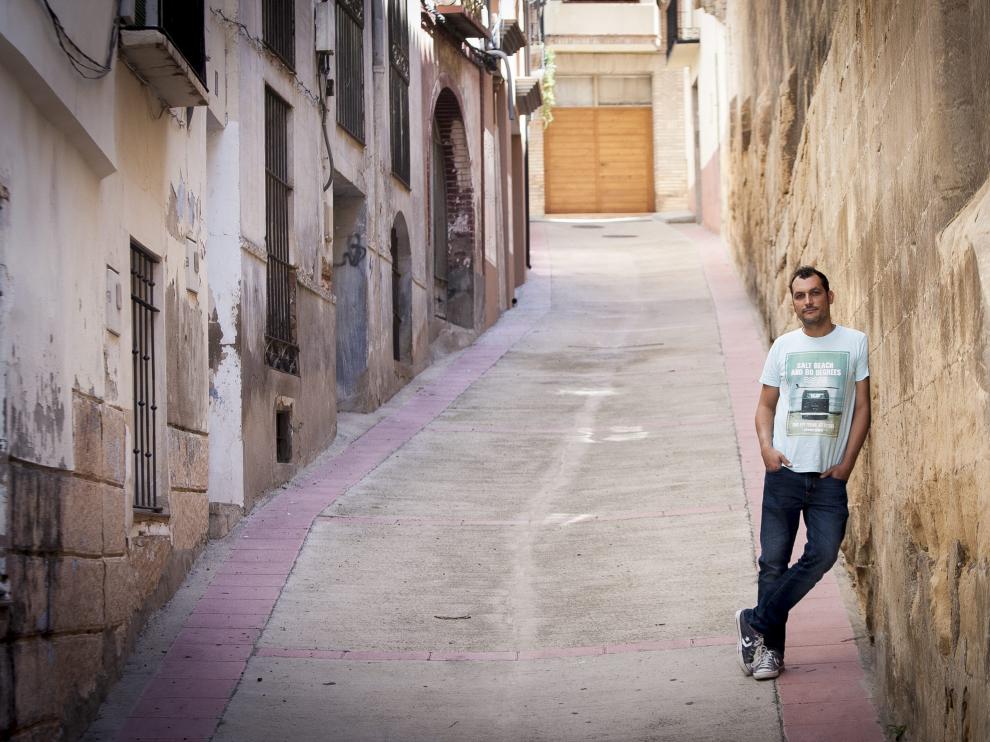 Santiago Martínez, coordinador del taller de empleo y del simposio internacional sobre el alabastro.
