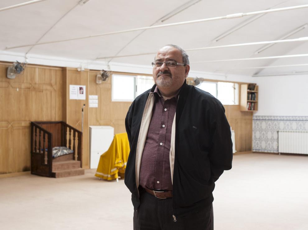 Fawas Nahhas, líder de la comunidad islámica en Aragón.
