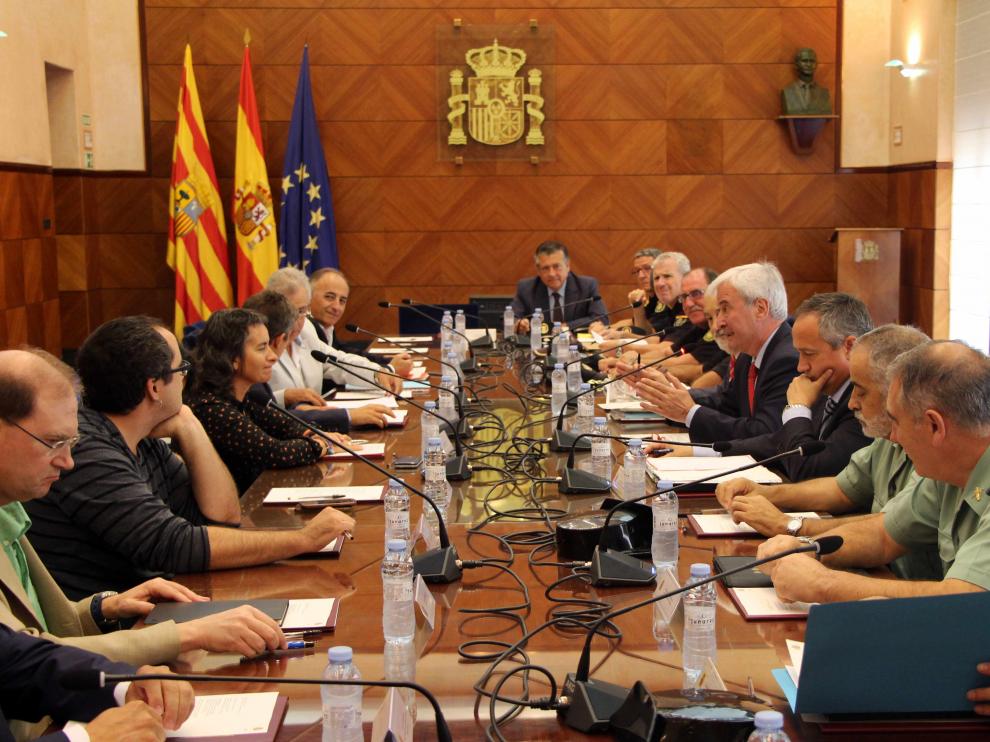 Reunión de la Junta de Seguridad este martes en la Delegación del Gobierno de Zaragoza
