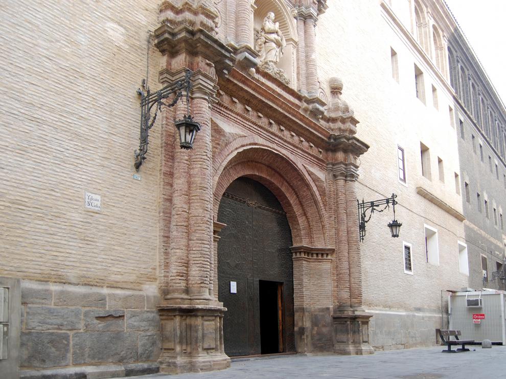 Iglesia de San Carlos, en Zaragoza, donde se celebra este concierto solidario.