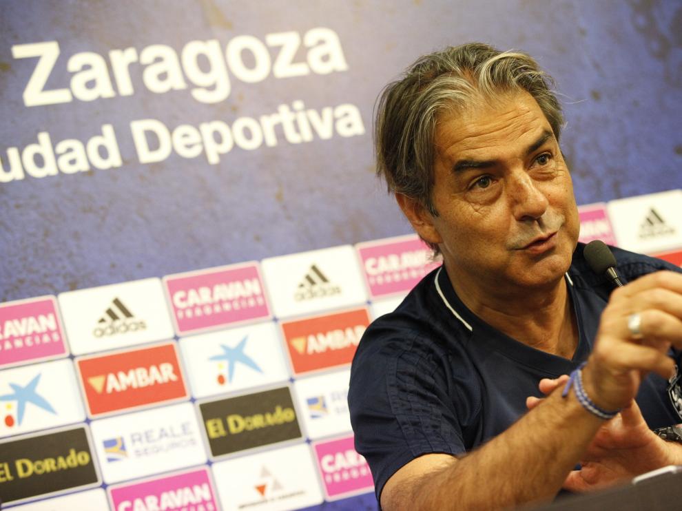 Rueda de prensa de Natxo González